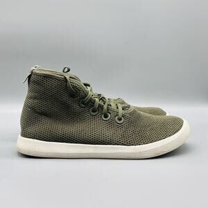 Allbirds Shoes Womens 10 Green Tree Topper High Top Lace Up Knit Mesh Sneakers
